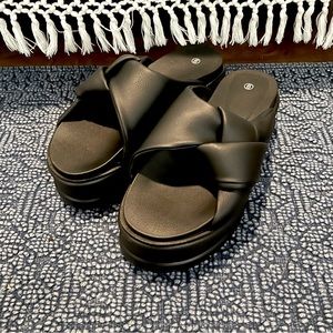 Nasty gal platform sandals